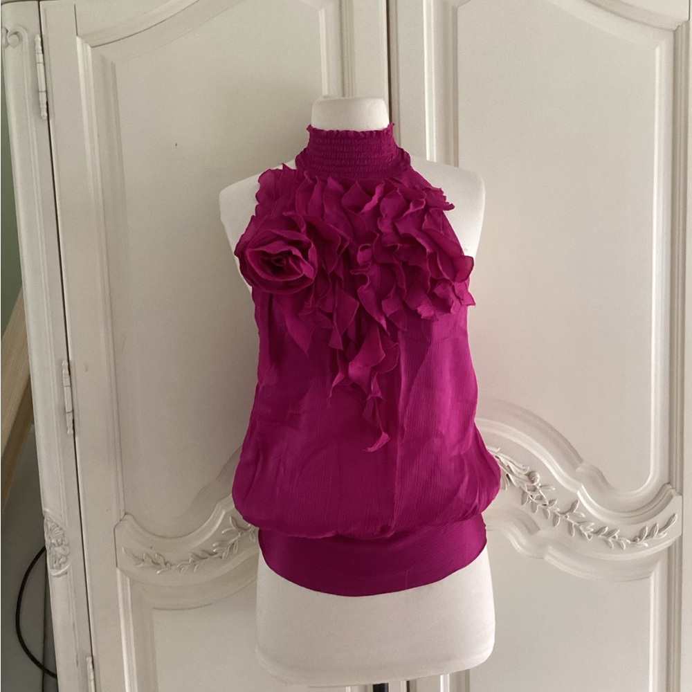 100%silk blouse